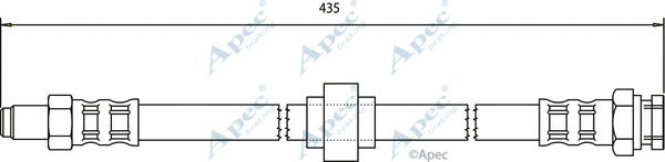 Brake Hose (HOS3125)