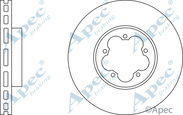 Brake Disc (DSK2427)