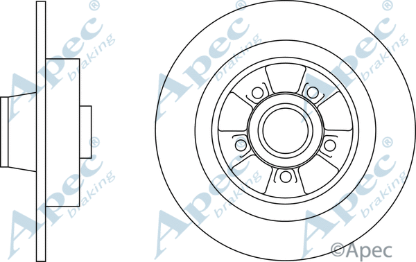Brake Disc (DSK2825)