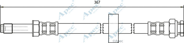 Brake Hose (HOS3349)