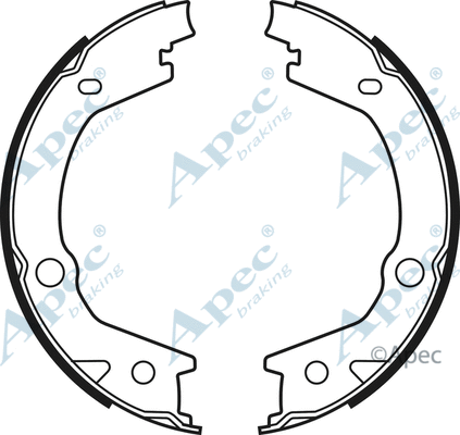 Brake Shoe Set, parking brake (SHU763)