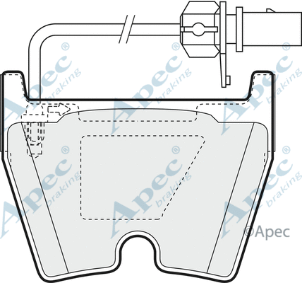 Brake Pad Set, disc brake (PAD1378)