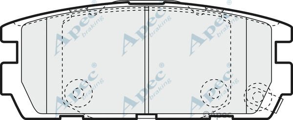 Brake Pad Set, disc brake (PAD1360)