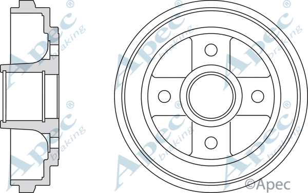 Brake Drum (DRM9970)