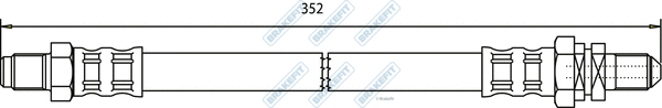 Brake Hose (BHO4013)