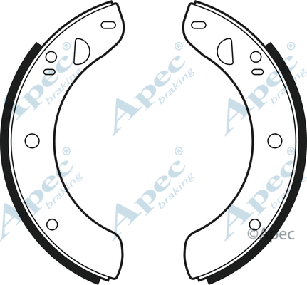 Brake Shoe Set (SHU169)