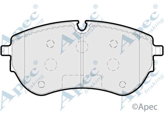 Brake Pad Set, disc brake (PAD2228)