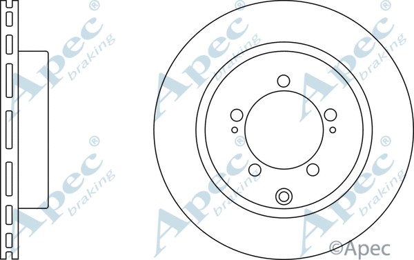 Brake Disc (DSK2369)