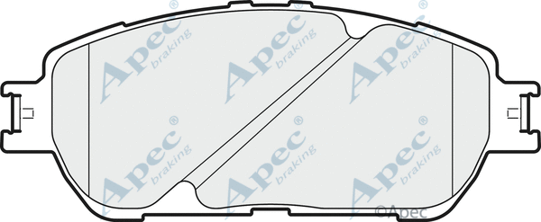 Brake Pad Set, disc brake (PAD1852)