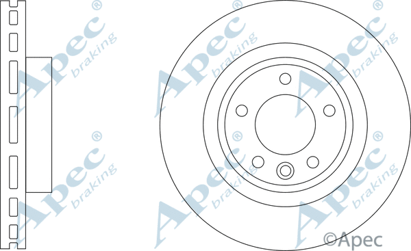 Brake Disc (DSK3494)