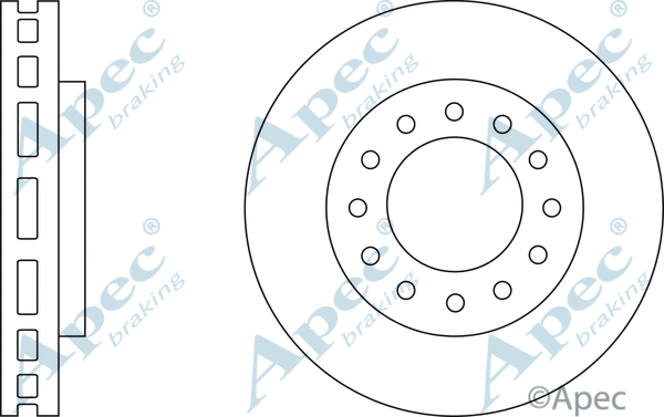 Brake Disc (DSK2800)