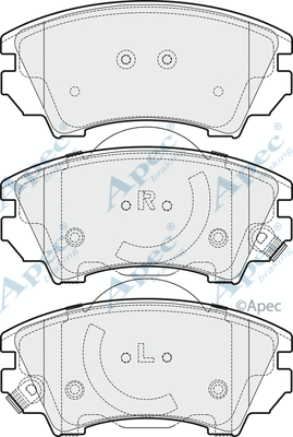 Brake Pad Set, disc brake (PAD1684)
