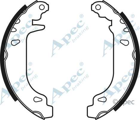 Brake Shoe Set (SHU503)