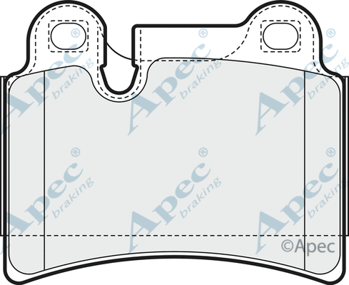 Brake Pad Set, disc brake (PAD1569)