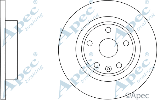 Brake Disc (DSK2756)