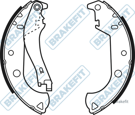 Brake Shoe Set (BSH1112)