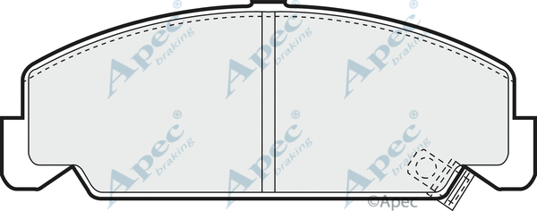 Brake Pad Set, disc brake (PAD830)