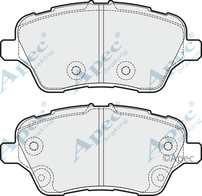 Brake Pad Set, disc brake (PAD1905)