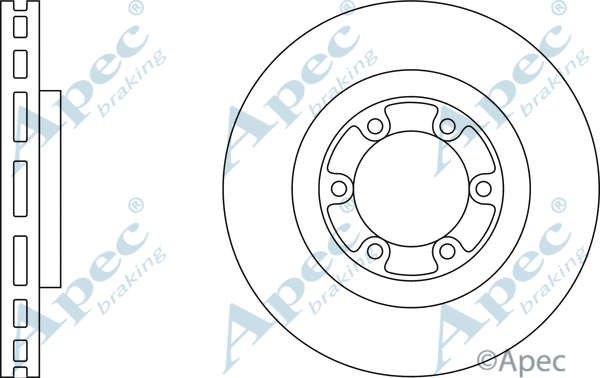 Brake Disc (DSK2321)