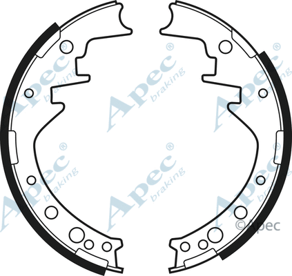 Brake Shoe Set (SHU393)