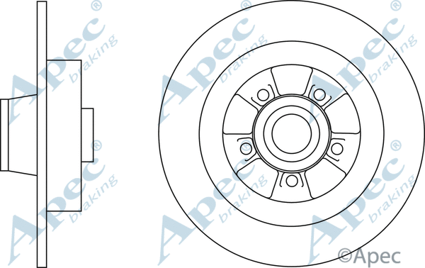 Brake Disc (DSK3188)