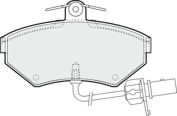 Brake Pad Set, disc brake (PD3144)