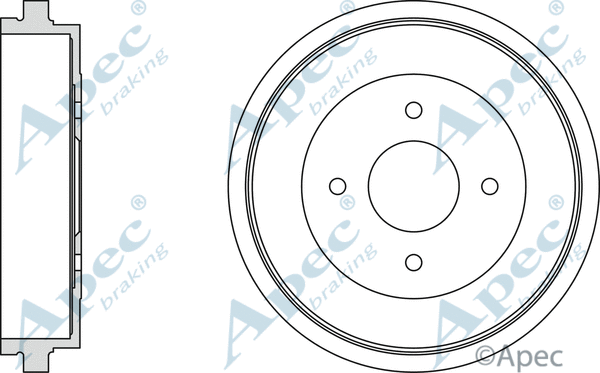 Brake Drum (DRM9527)