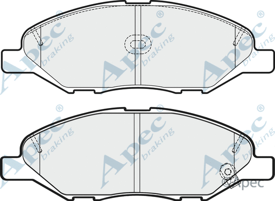 Brake Pad Set, disc brake (PAD1760)