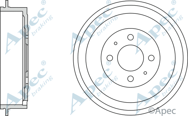 Brake Drum (DRM9976)