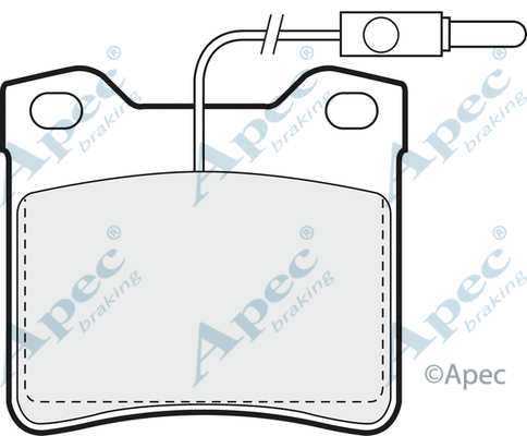 Brake Pad Set, disc brake (PAD678)