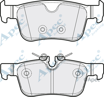 Brake Pad Set, disc brake (PAD2148)