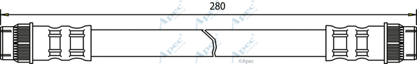 Brake Hose (HOS3102)