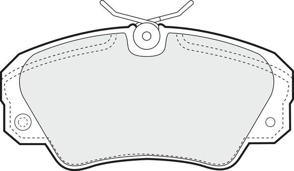 Brake Pad Set, disc brake (PD3444)