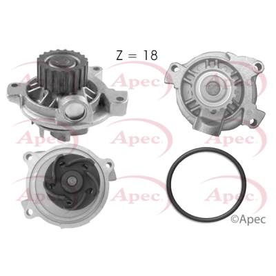 Water Pump, engine cooling (AWP1016)