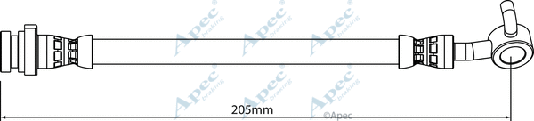 Brake Hose (HOS4186)