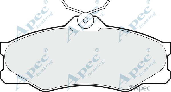 Brake Pad Set, disc brake (PAD518)