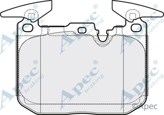 Brake Pad Set, disc brake (PAD1907)