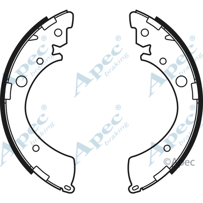 Brake Shoe Set (SHU573)