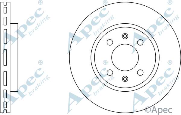 Brake Disc (DSK573)