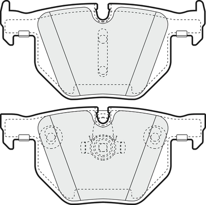 Brake Pad Set, disc brake (PD3154)