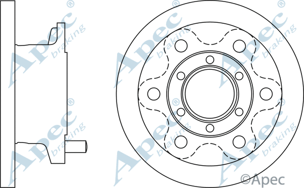 Brake Disc (DSK2575)