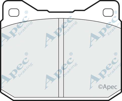 Brake Pad Set, disc brake (PAD347)