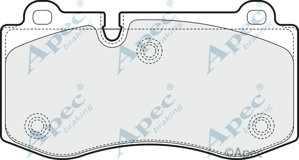 Brake Pad Set, disc brake (PAD1560)