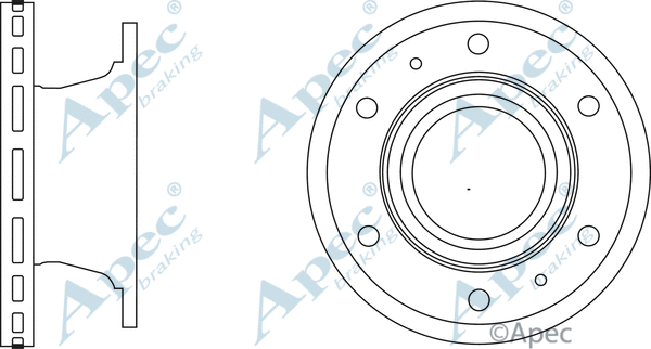 Brake Disc (DSK2873)