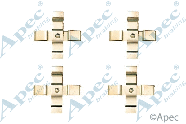Accessory Kit, disc brake pad (KIT1271)