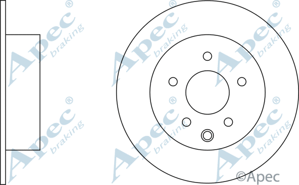 Brake Disc (DSK2555)