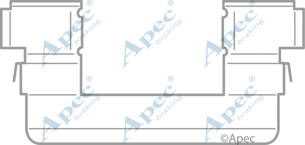 Accessory Kit, disc brake pad (KIT1016)