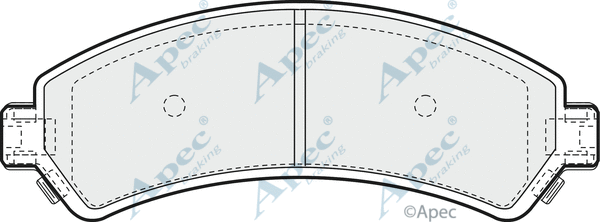 Brake Pad Set, disc brake (PAD1176)