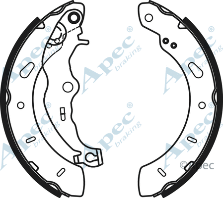 Brake Shoe Set (SHU805)