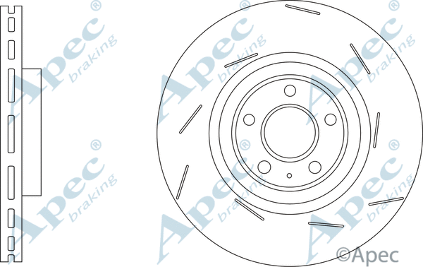 Brake Disc (DSK3302)